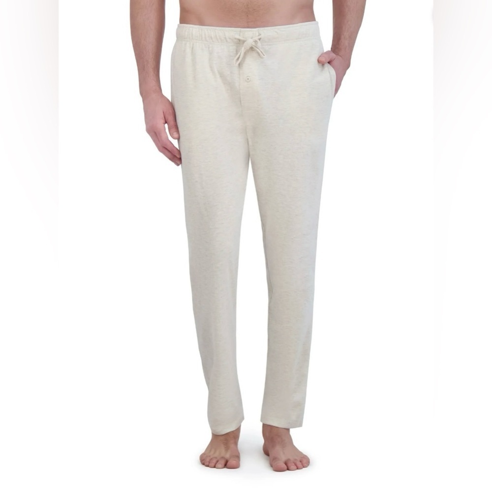 Two George Men's Solid Knit Pajama Pants